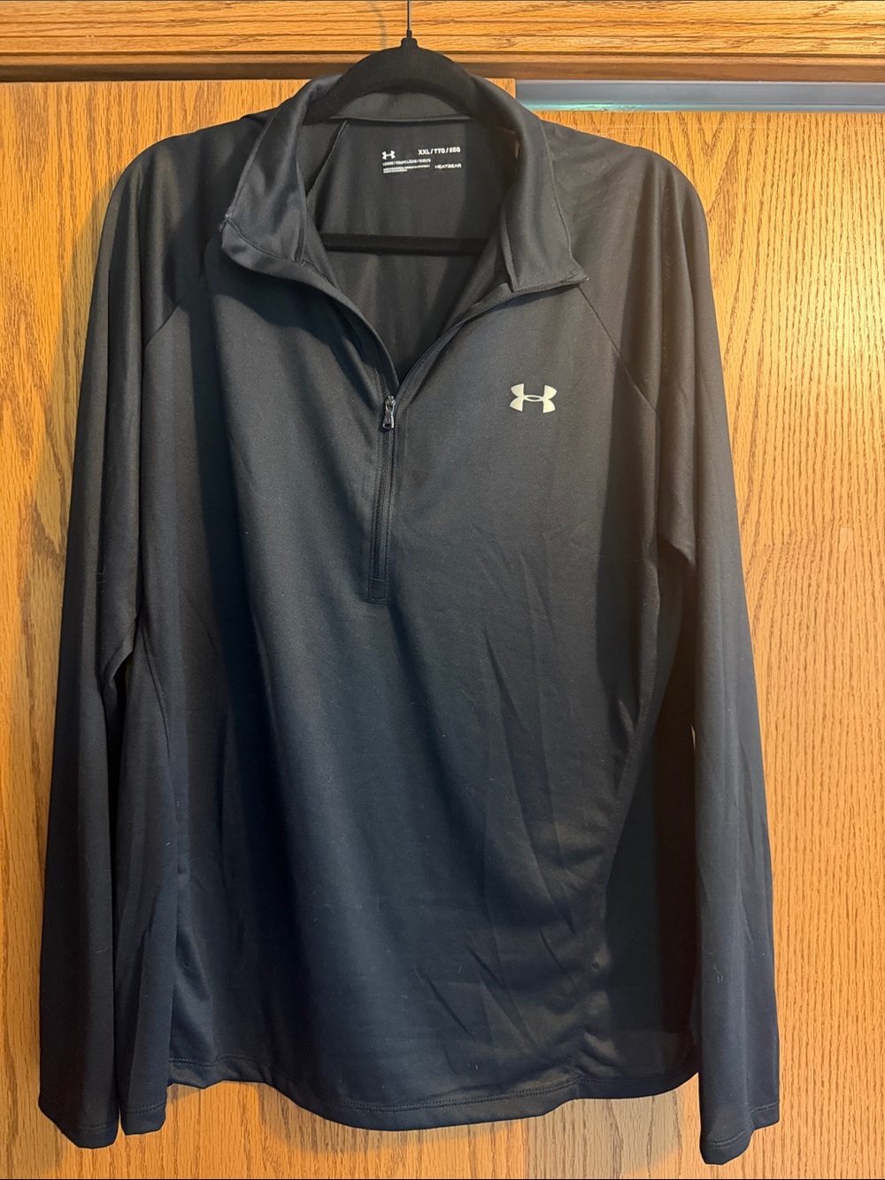 Under Armour Black Half-Zip Athletic Pullover